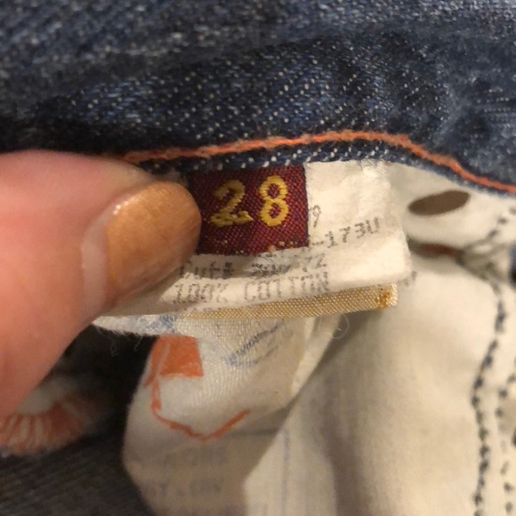 7FAMK Light Wash with Dark Stitch DOJO 28x35 - Picture 4 of 4